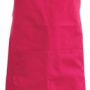 tablier sommelier. uni coton. dimensions h90 x l76 poche h20 x 31,5 cm. tu - rouge