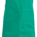 tablier sommelier. uni polyester / coton. dimensions h90 x l76 poche h20 x 31,5 cm. tu - vert jelly